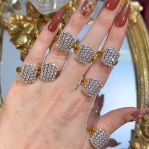 18K Gold Plated Zircon Ring