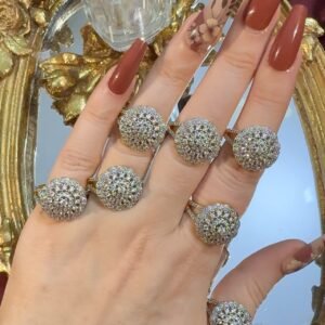 18K Gold Plated Zircon Ring