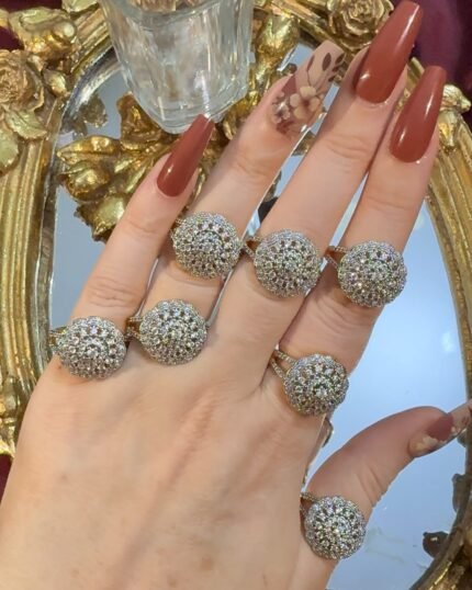 18K Gold Plated Zircon Ring